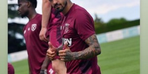 【龙八国际】别猜了不是我?29岁兰奇尼晒照，正参加西汉姆联训练?