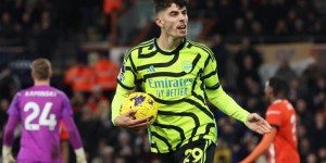 【龙八国际】哈弗茨本赛季英超参与进球上双，已超越上赛季效力蓝军数据