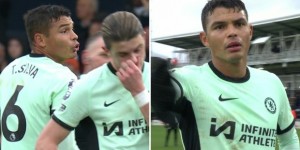 【龙八国际】3-0被追成3-2！蒂亚戈-席尔瓦赛后怒斥队友，并拒绝摄影师拍摄