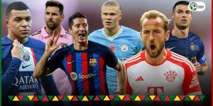 【龙八国际】21世纪20年代射手榜：姆巴佩居首、哈兰德第2，C罗第6、梅西第8