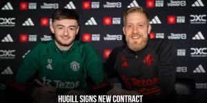 【龙八国际】官方：曼联与20岁前锋休吉尔签订一份2+1的续约合同