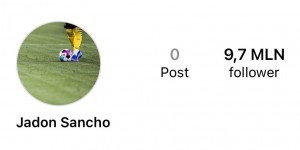 【龙八国际】桑乔重新激活了自己的INS账户，头像是多特蒙德时期