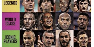 【龙八国际】900W+点击！梅西GOAT，C罗贝利老马传奇?你怎么看这个球员分级