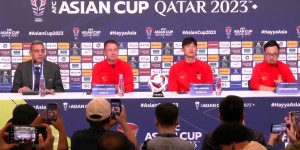 【龙八国际】颜骏凌：再次参加亚洲杯很兴奋，希望通过全队的努力迎来开门红