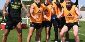 【龙八国际】赖斯社媒晒和队友训练照：多么优秀的队伍