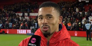 【龙八国际】热苏斯：中场时阿尔特塔让我们继续努力，下半场球队更多控制比赛