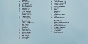 【龙八国际】上海申花vs泽尼特 首发名单