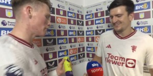 【龙八国际】中流砥柱！官方：马奎尔当选曼联2-1维拉全场最佳，贡献1次助攻