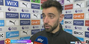 【龙八国际】B费：曼联本有机会1-1战平曼城，想进欧冠我们必须做好自己工作