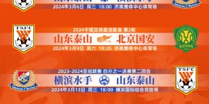 【龙八国际】山东泰山队2024中超联赛一线队球员名单，球队3月份赛程！ ​​​