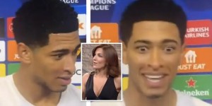 【龙八国际】?眼睛瞪圆！女记者采访“调戏”贝林厄姆：你想和我一起回家吗？