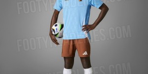 【龙八国际】想看德布劳内上身?比利时欧洲杯客场球衣致敬《丁丁历险记》