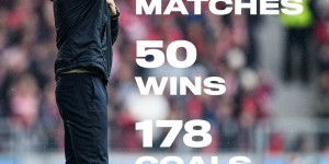 【龙八国际】德甲倒二→榜首！哈维-阿隆索执教勒沃库森75场取50胜，轰入178球