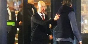 【龙八国际】用餐3小时?太阳报：滕哈赫赛后在一家意大利餐厅庆祝赢球