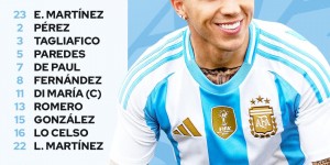 【龙八国际】阿根廷vs萨尔瓦多首发：梅西缺阵，劳塔罗、迪马利亚先发