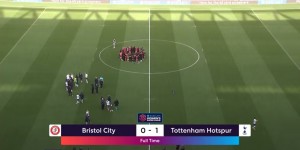 【龙八国际】加油！热刺1-0布里斯托尔城，王霜表现活跃妙传+头球中框+失良机