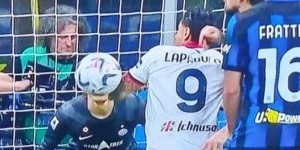 【龙八国际】手球争议?前裁判：拉帕杜拉主动伸臂碰球，2-2国米的球应取消