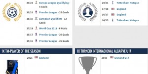 【龙八国际】凯恩被德转唯一收录的冠军?2010年阿尔加夫杯随英格兰U17夺冠