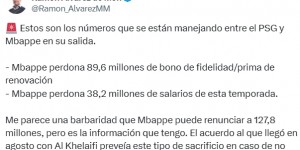 【龙八国际】?拼了！弃1.2亿！记者：姆巴佩放弃1.2亿欧薪资，为离开巴黎