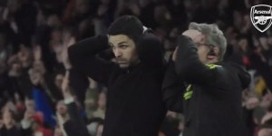 【龙八国际】??????阿尔特塔对本怀特第二球的反应