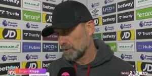 【龙八国际】克洛普：我们完全掌控了比赛，今天的唯一赢家本该是我们