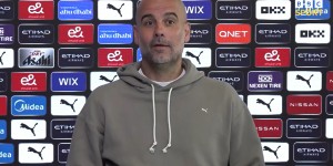 【龙八国际】?瓜帅遇奇怪提问爆粗口回应：F**K！发布厅内充满快活的气氛