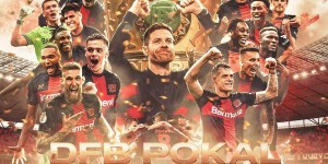 【龙八国际】德国杯-10人勒沃库森1-0凯泽斯劳滕夺双冠王 扎卡世界波制胜