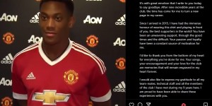 【龙八国际】马夏尔告别：我永远是红魔 会继续满怀激情地关注俱乐部成绩