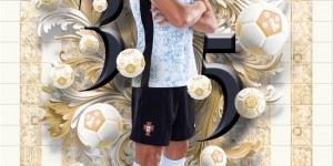 【龙八国际】葡萄牙队晒海报祝贺C罗破纪录金靴：恭喜GOAT打破纪录?