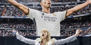 【龙八国际】?像吗？马卡：霉霉在伯纳乌演唱会上做出了贝林厄姆标志性动作