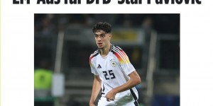 【龙八国际】法尔克：德国中场帕夫洛维奇因扁桃体炎无缘欧洲杯，埃姆雷詹递补