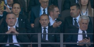 【龙八国际】大佬云集，切费林、菲戈、拉姆等现身看台，观战西班牙vs克罗地亚