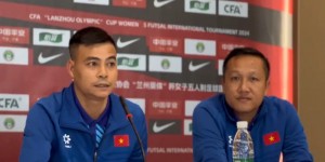 【龙八国际】“兰州奥体”杯女子五人制足球赛举行，中伊乌越4国主帅答记者问