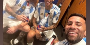 【龙八国际】家有三老！奥塔门迪晒与梅西、迪马利亚合照：为两届冠军欢呼?