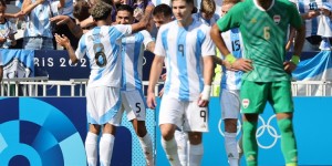 【龙八国际】奥运男足-阿根廷3-1伊拉克先赛升榜首 埃兹奎尔世界波小蜘蛛助攻