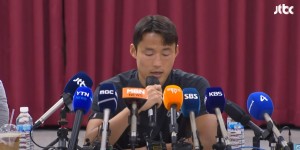 【龙八国际】孙准浩已经在发布会现场，即将回应被终身禁足