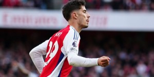 【龙八国际】哈弗茨本赛季已进12球，英超球员仅次于萨拉赫和哈兰德