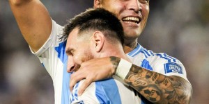 【龙八国际】就是他干的！劳塔罗收梅西无私助攻，抱紧后者狂指示意为之欢呼