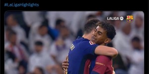 【龙八国际】虾仁猪心?巴萨官推早起后第一条动态，是国家德比4-0皇马集锦