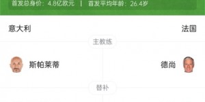 【龙八国际】意大利vs法国首发：洛卡特利、托纳利首发，恩昆库、贡多齐出战