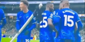 【龙八国际】桑乔扔热刺主场角旗杆?球迷解读：这是告诉阿森纳我们不靠角球