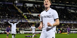 【龙八国际】他还在C！麦克托米奈头球破门&本赛季7球4助，那不勒斯仅花3050万