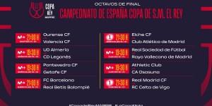 【龙八国际】国王杯开球时间：1月16日4点巴萨vs贝蒂斯，17日4:30皇马vs塞尔塔