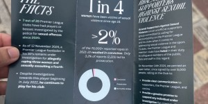 【龙八国际】人性>足球，阿森纳球迷在西汉姆赛前组织了抗议强奸犯活动