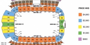【龙八国际】网传迈阿密中国香港行门票档位：共分为5档，最高4880港币