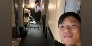 【龙八国际】球星到！英超射手榜第4孙兴慜&第6黄喜灿一同乘机开启亚洲杯之旅