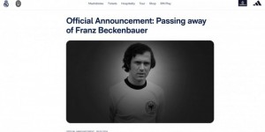 【龙八国际】皇马官方悼念贝肯鲍尔：欧洲和世界足坛最伟大的传奇人物之一