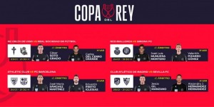 【龙八国际】国王杯1/4决赛裁判：桑切斯-马丁内斯执法巴萨，曼萨诺主裁马竞