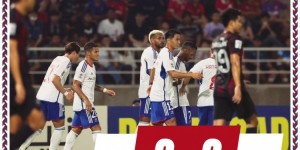 【龙八国际】亚冠1/8决赛首回合-曼谷联补时绝平，主场2-2战平横滨水手