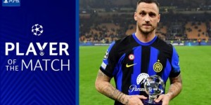 【龙八国际】打进全场唯一进球，阿瑙托维奇当选国米1-0马竞全场最佳球员